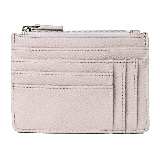 JYS Enterprise Julia Buxton Pebble RFID Pik-Me-Up¬Æ Slot Coin Pouch White Pepper