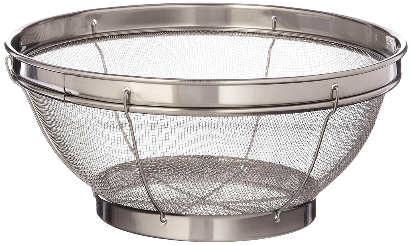 Norpro 2148 Stainless Steel 7-1/2-Inch Mesh Colander, 3.5 x 7.5 x 7.5 inches, Silver