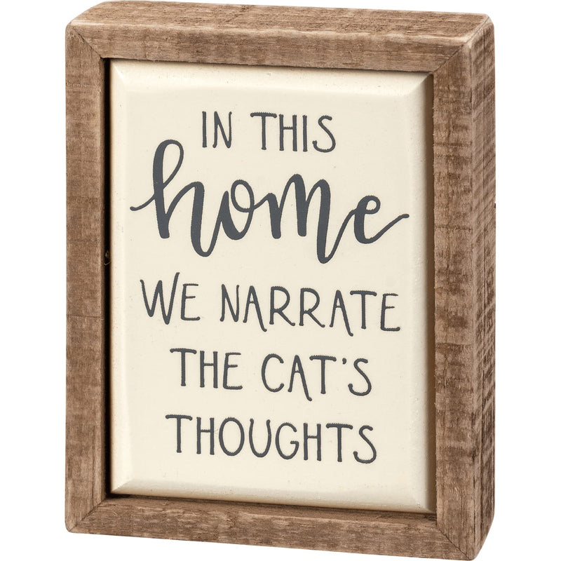 Primitives by Kathy In This Home, We Narrate The Cat&