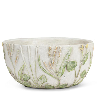 Abbott Collection Planter, 7.5 inch, Grey/Purple