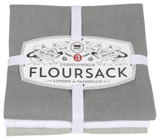 Now Designs Towel, 20 x 30in, London Gray White Moon