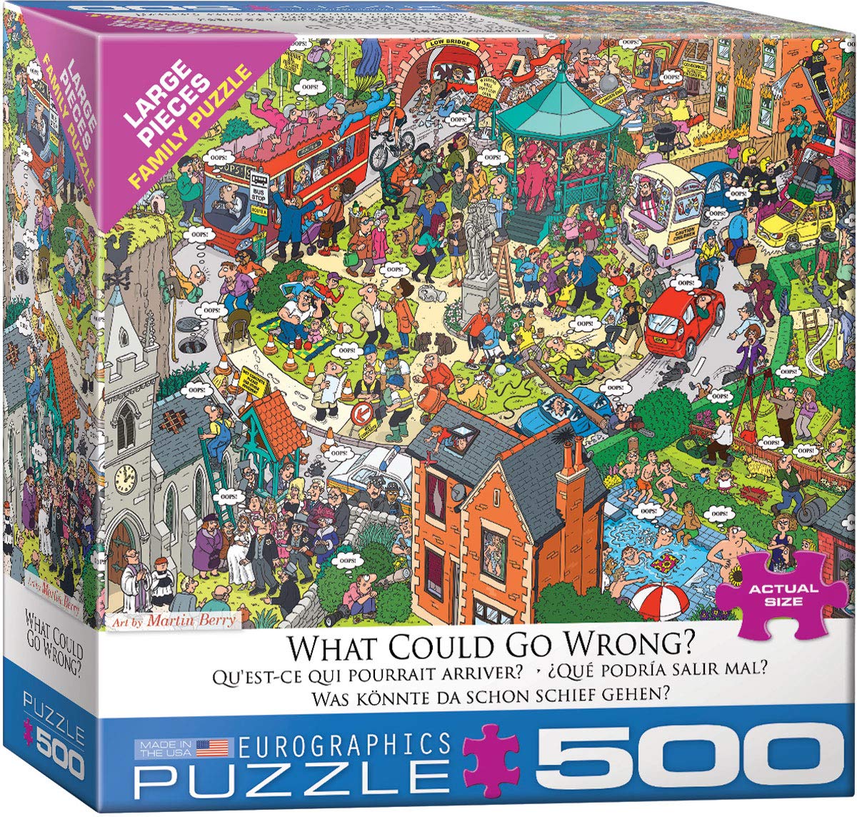 EuroGraphics Puzzles, 500 pieces, Multicolor