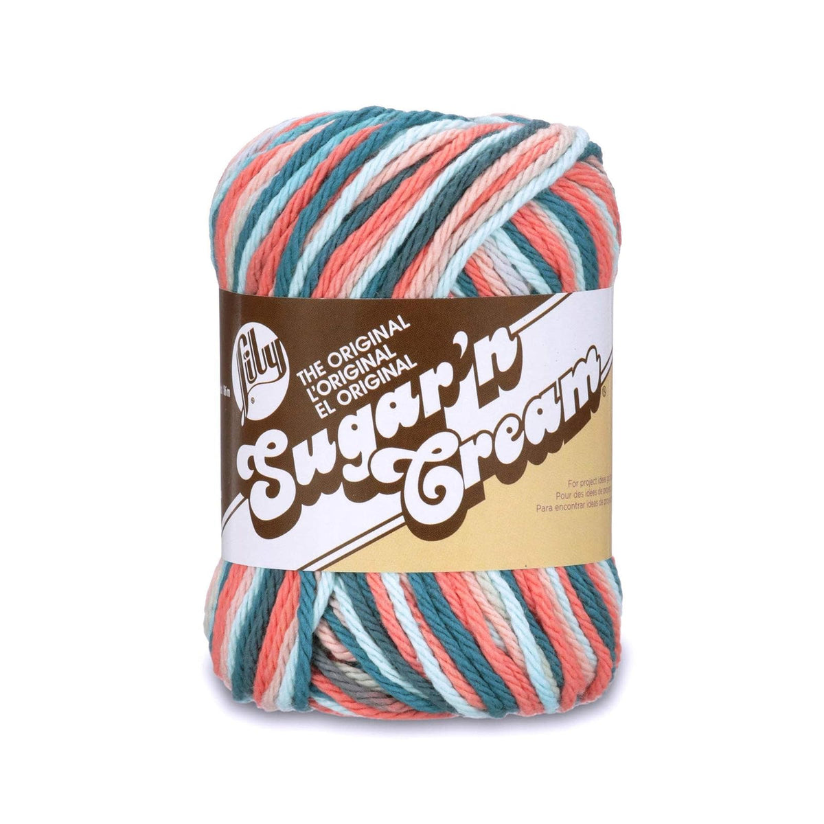 Lily Yarn, 57 grams, Coral of the Seas