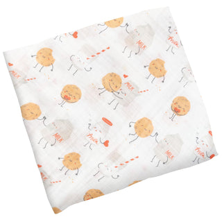 Stephen Joseph Blanket, One Size, Milk and Cookies