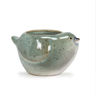Abbott Collection Planter, 3"H, Blue Bird (3"h)