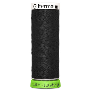 Gütermann Yarn, 110 yd, Black