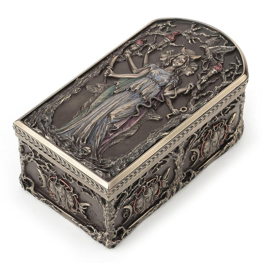 Unicorn Studio Veronese Design Hecate Triple Goddess Decorative Trinket Box