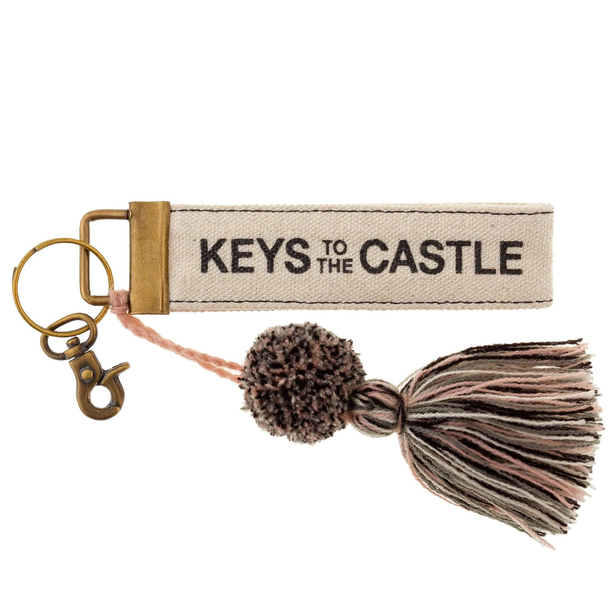 Karma Keychain, One Size, Castle