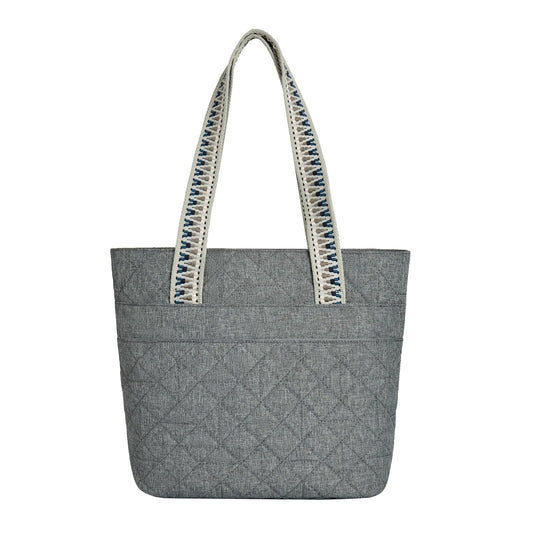 Travelon Tote Bag, One Size, Gray Heather