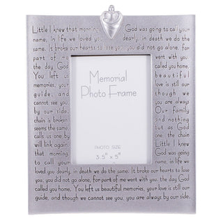 Roman Religious Memorial Bereavement Picture Photo Frame with Verse 40482
