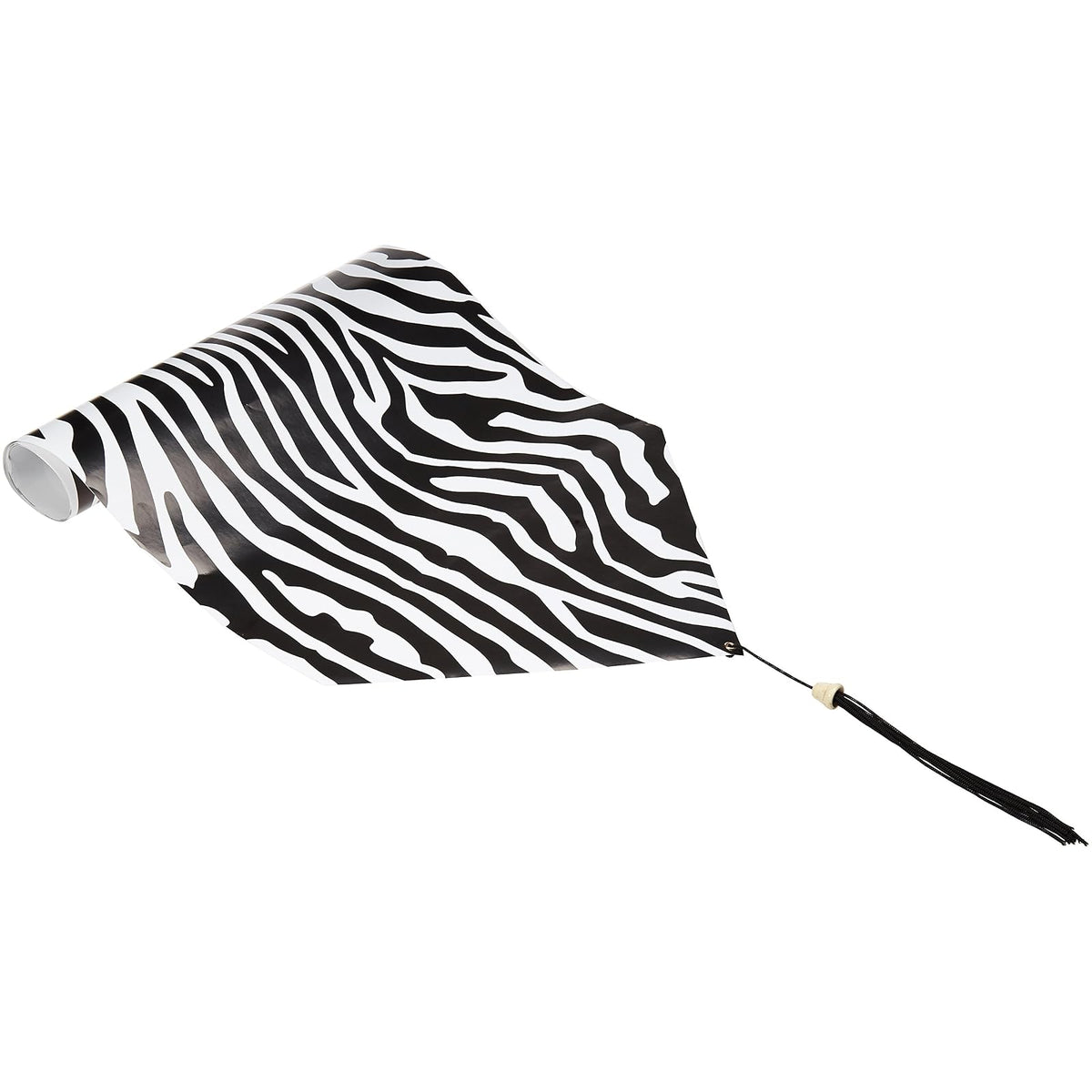 Beistle Table Runner, 11" x 6', Black, White