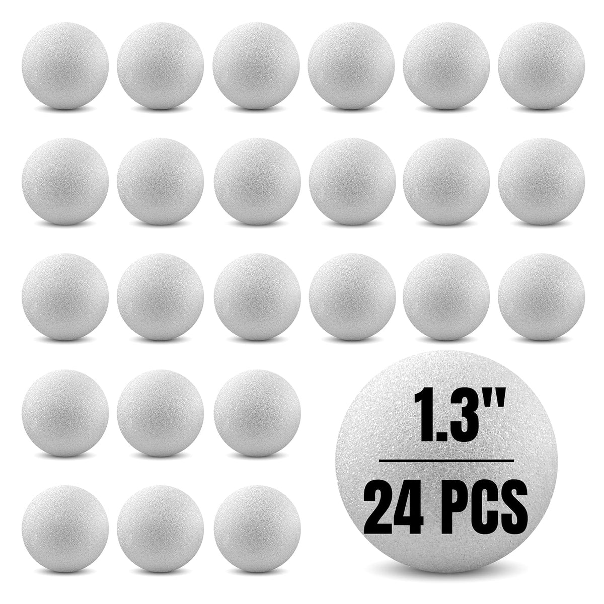 Hygloss Art And Craft Supply, 1.3-Inch, White