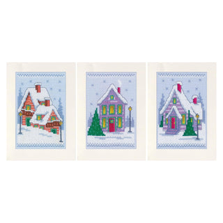 Vervaco Art Craft Kit, 10.5x15cm, White