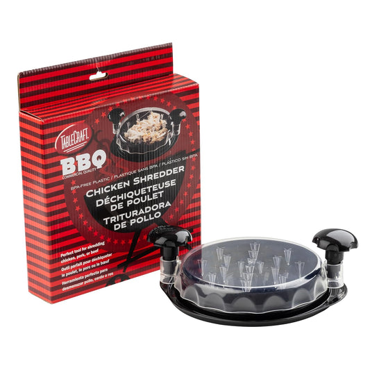 Tablecraft Manual Food Mill Grinder, Regular, Black, Clear