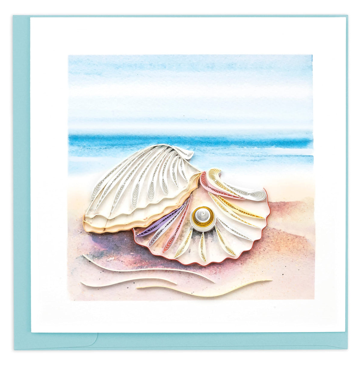 Quilling Card Greeting Card, 6 in. x 6 in., Multi