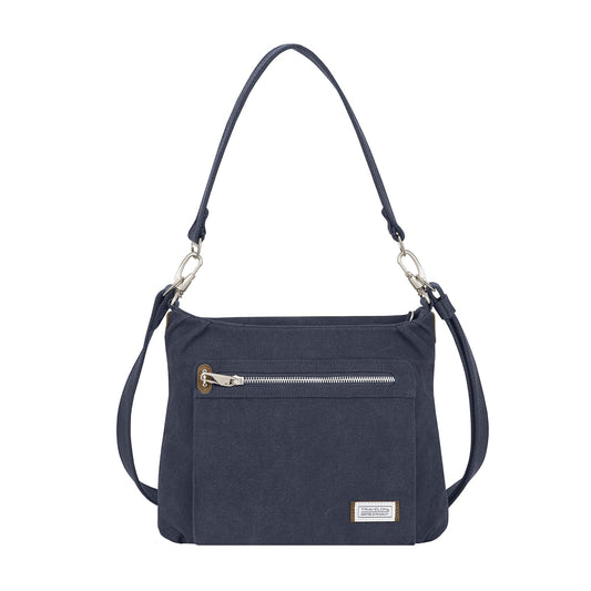Travelon Anti-theft Heritage Hobo Bag, Indigo, One Size