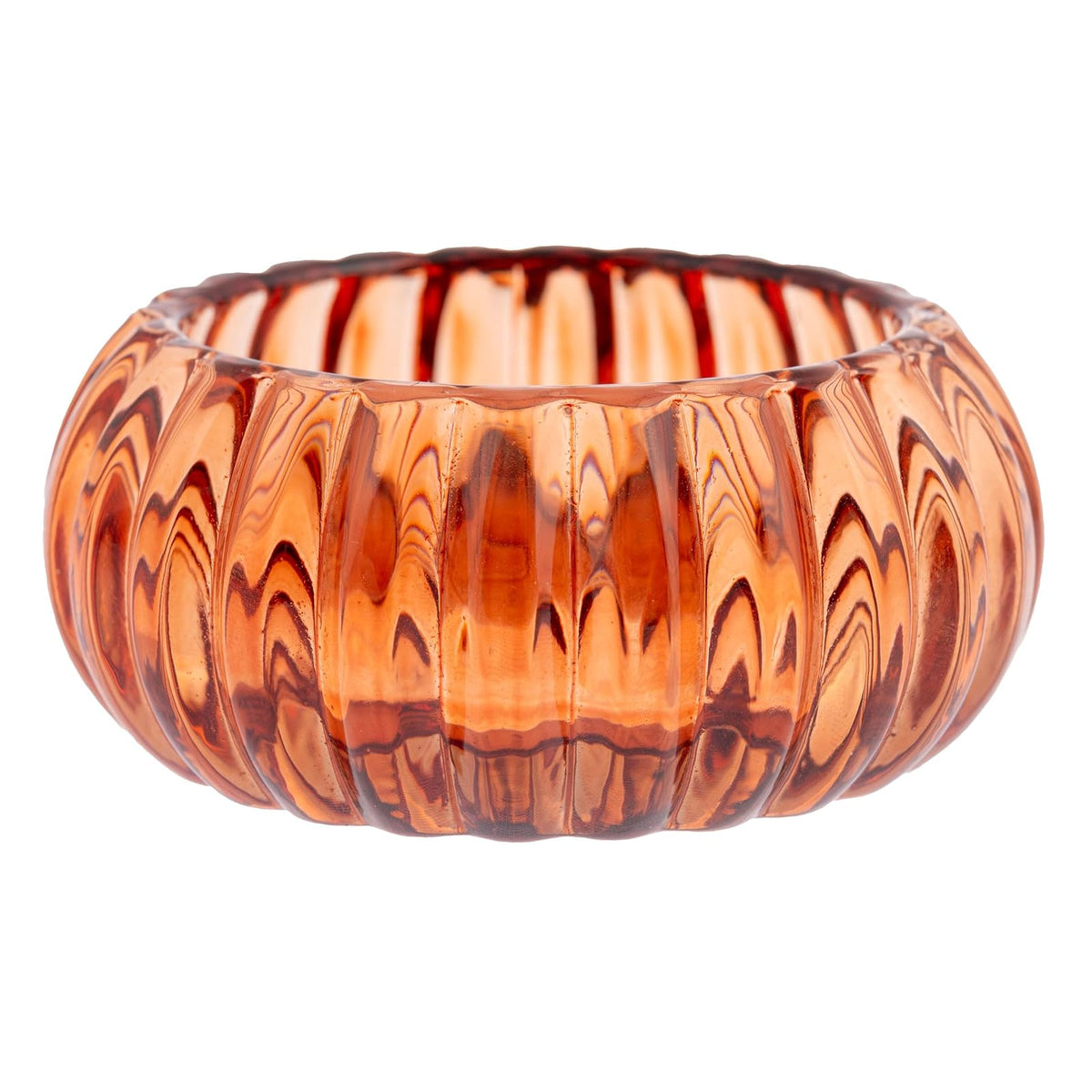 Karma Candle Holder, 3.25 inches, Copper