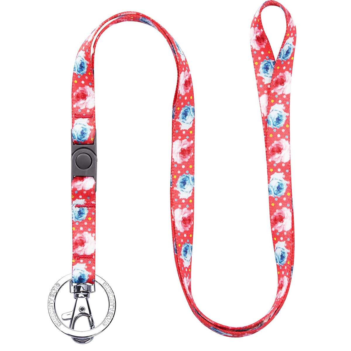 Blueberry Pet Badge Holder, 1/2" Wide, Brink Pink