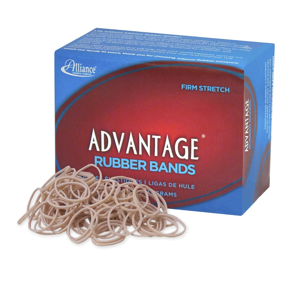 Alliance Elastic Band, 1/4 Pound 7/8 x 1/16 inches, Beige