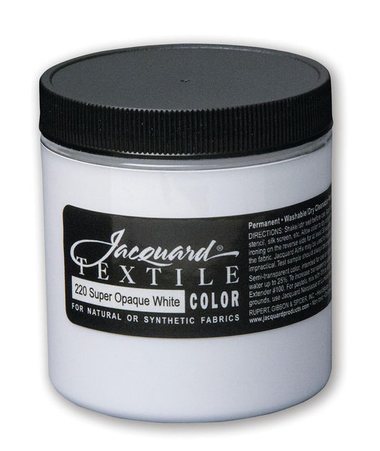 Jacquard Textile Colors - 220 Opaque White, 8 oz.
