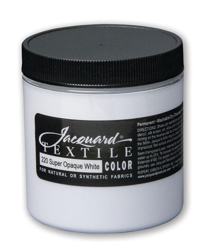 Jacquard Textile Colors - 220 Opaque White, 8 oz.
