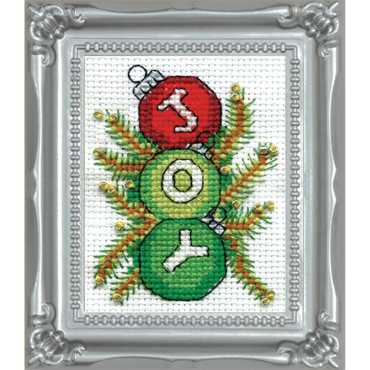 Design Works Crafts Art Craft Kit, 2x3 inches, White