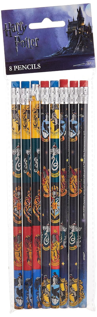 Unique Industries Harry Potter Pencils | 8 Pcs