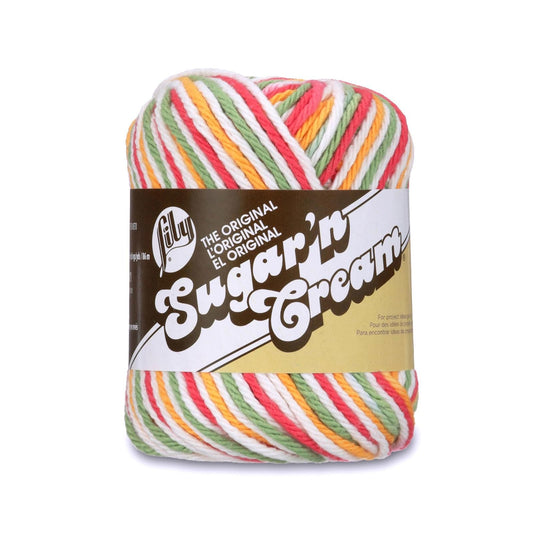 Spinrite Yarns (CA) Lily Original Ombre Yarn, 2 oz, Mango Madness