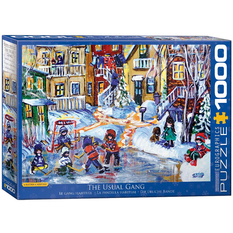 EuroGraphics The Usual Gang Game Puzzle (1000 Piece)