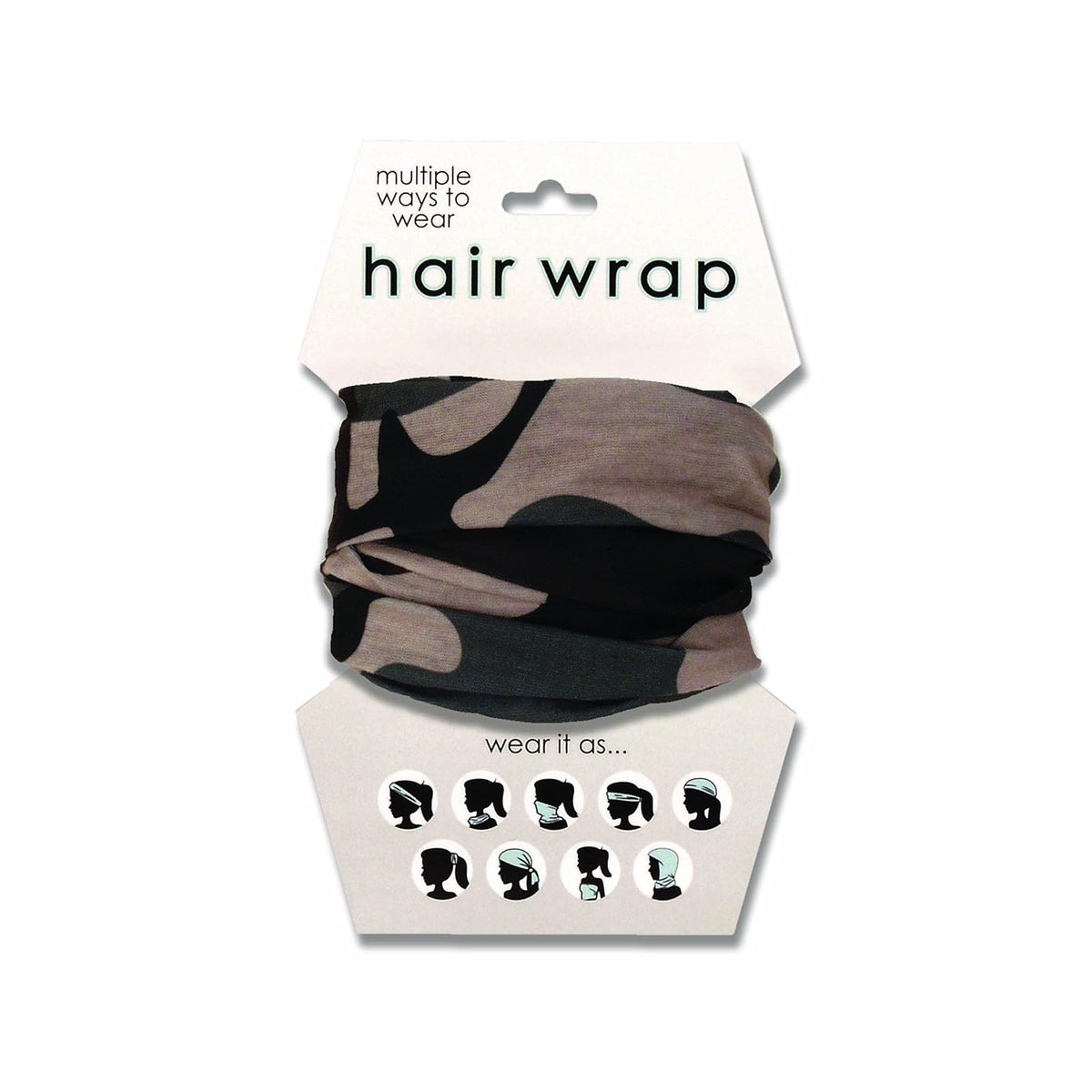 Spoontiques Hairband, 1 Count (Pack of 1), Camo