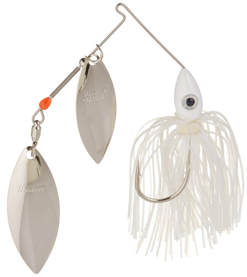 Nichols Lures 804-38 Pulsator 800 Series Spinnerbait, 3/8oz, Blue Shad