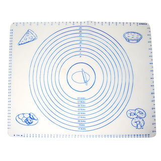 Norpro White Silicone Pastry Mat with Measurements