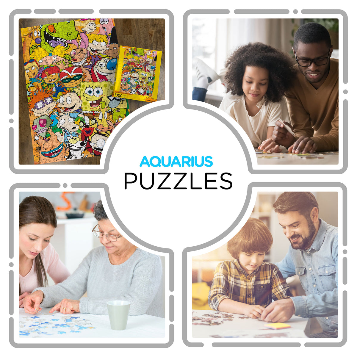 AQUARIUS Puzzles, 1000, Yellow