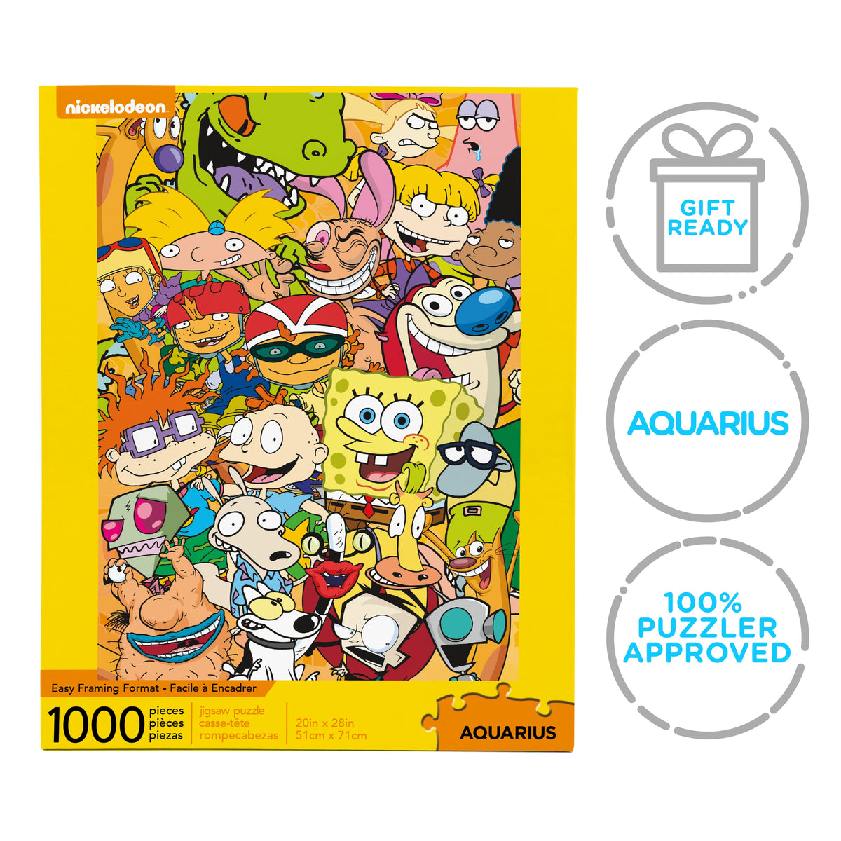 AQUARIUS Puzzles, 1000, Yellow