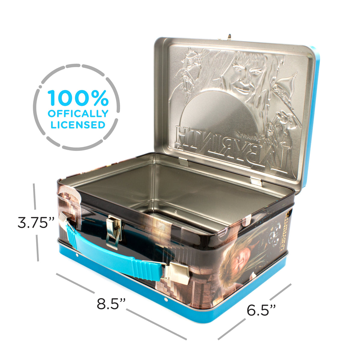 AQUARIUS Storage Box, 8.6" x 6.8" x 3.8", Multicolor