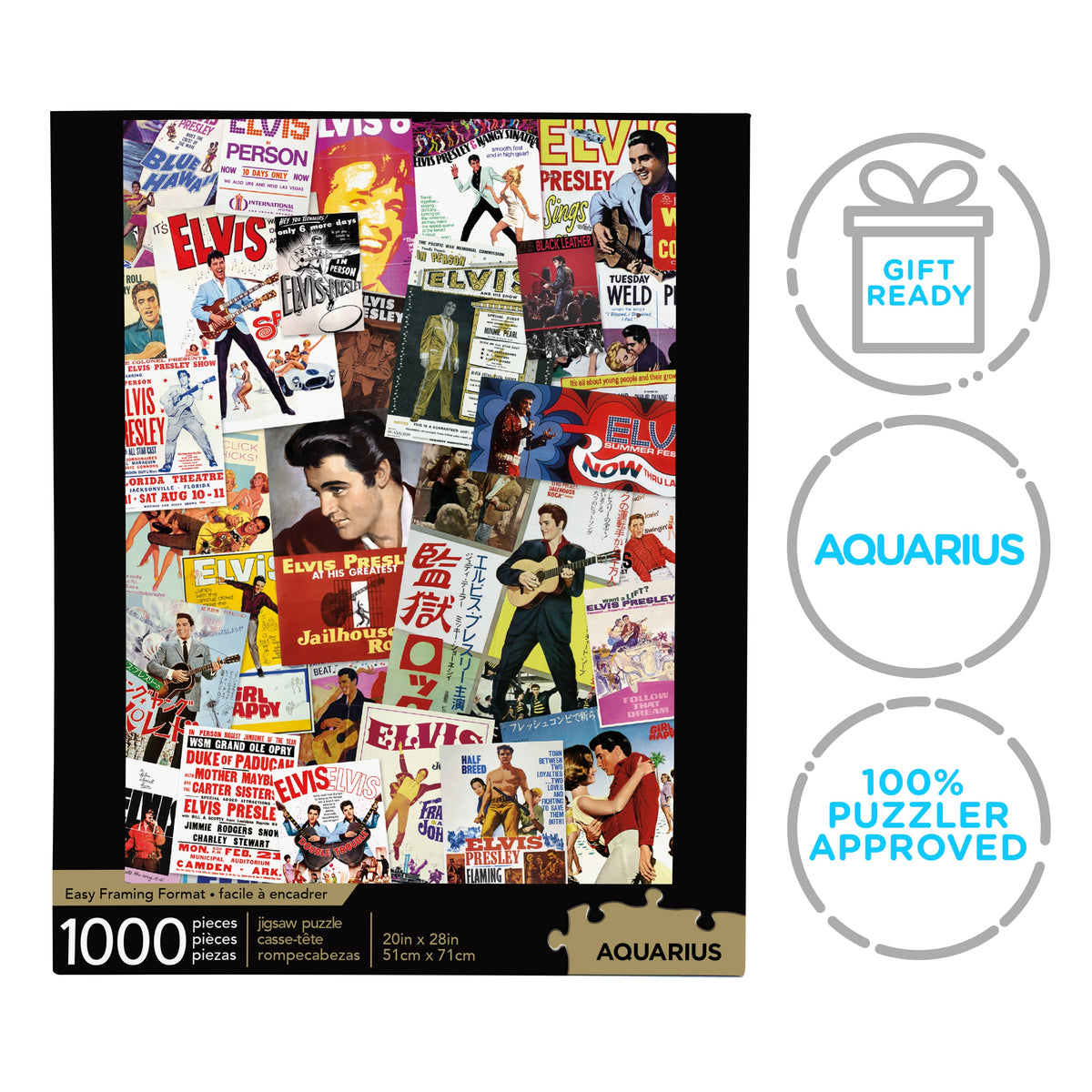 AQUARIUS Puzzles, 1000, Multicolor