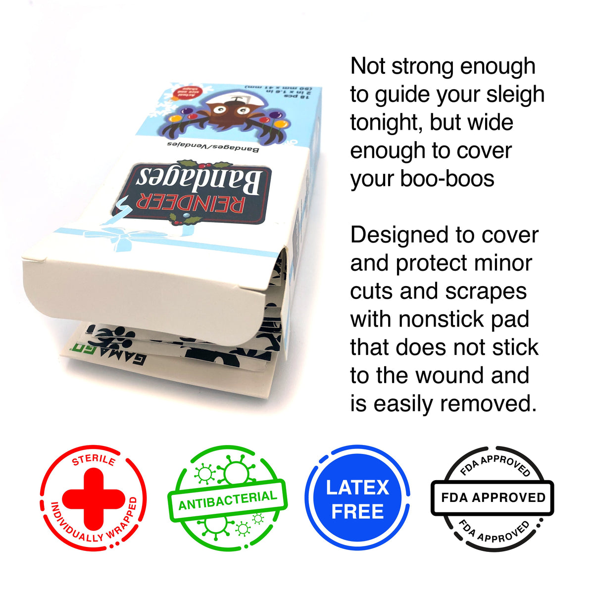 AQUARIUS Wound Dressing, 18 Count (Pack of 1), Multicolor