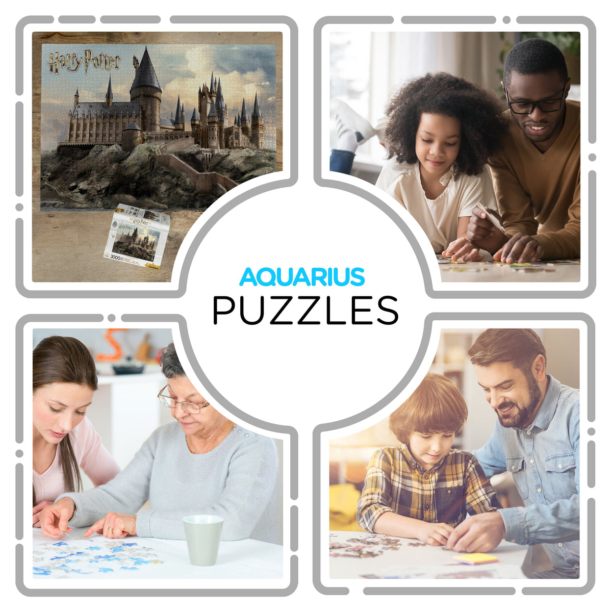 AQUARIUS Puzzles, 32"x45", Multicolor