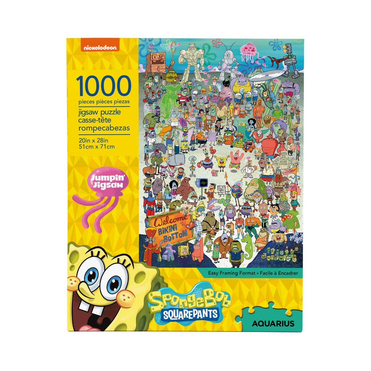 AQUARIUS Puzzles, 1000 Piece, Multicolor