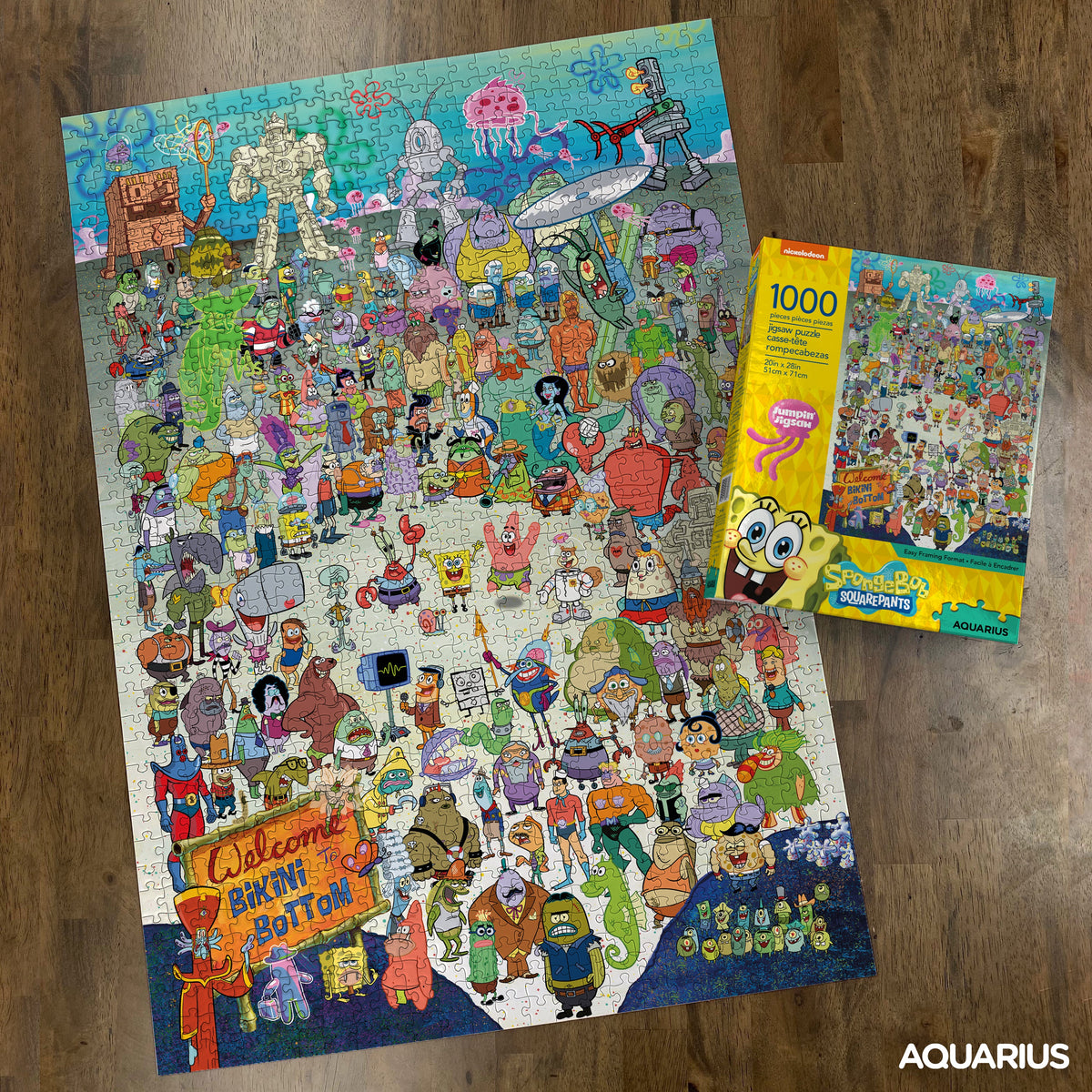 AQUARIUS Puzzles, 1000 Piece, Multicolor