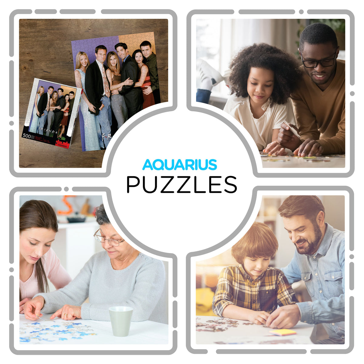 AQUARIUS Puzzles, 500, Multi-colored