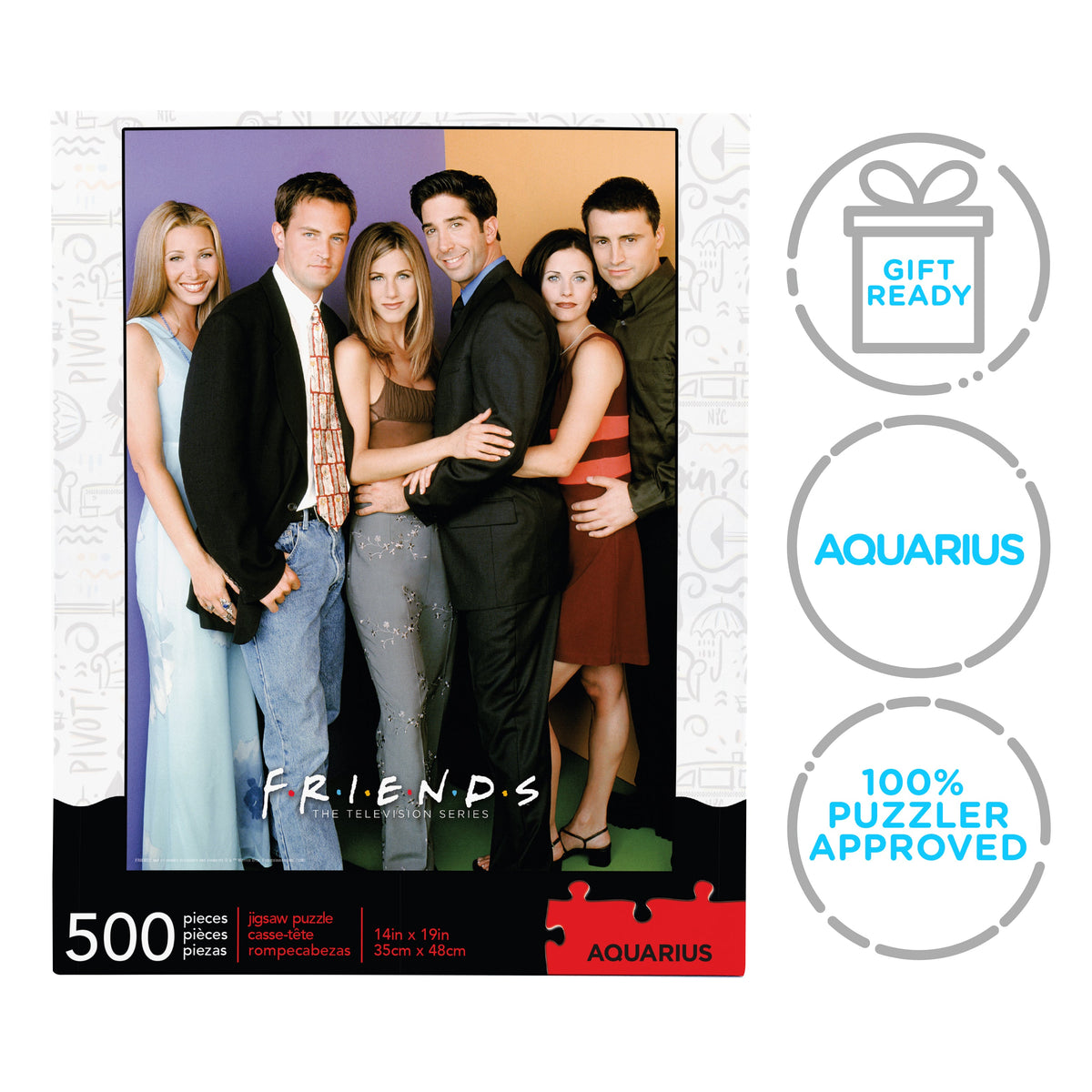 AQUARIUS Puzzles, 500, Multi-colored