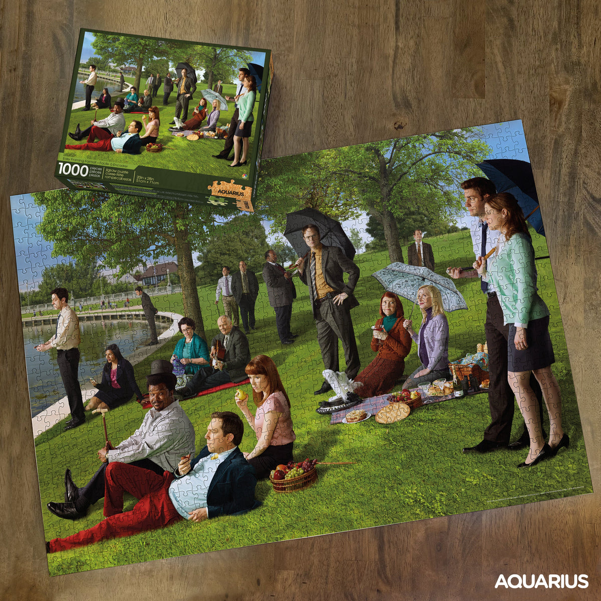 AQUARIUS Puzzles, 1000, Multicolor