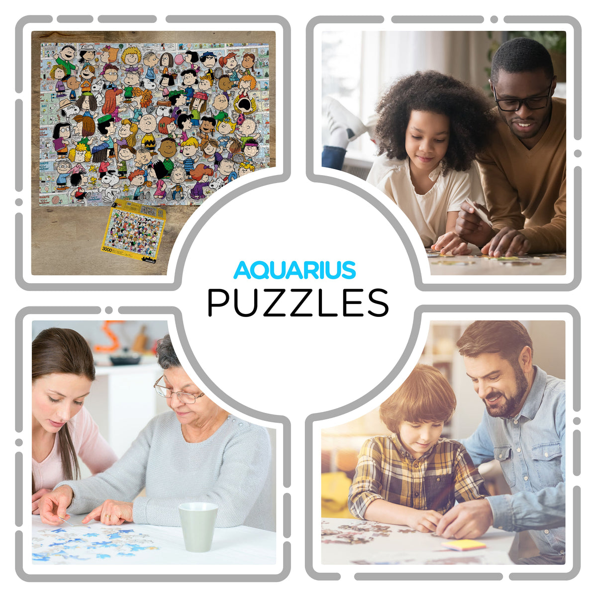 AQUARIUS Puzzles, One Size, Multicolor