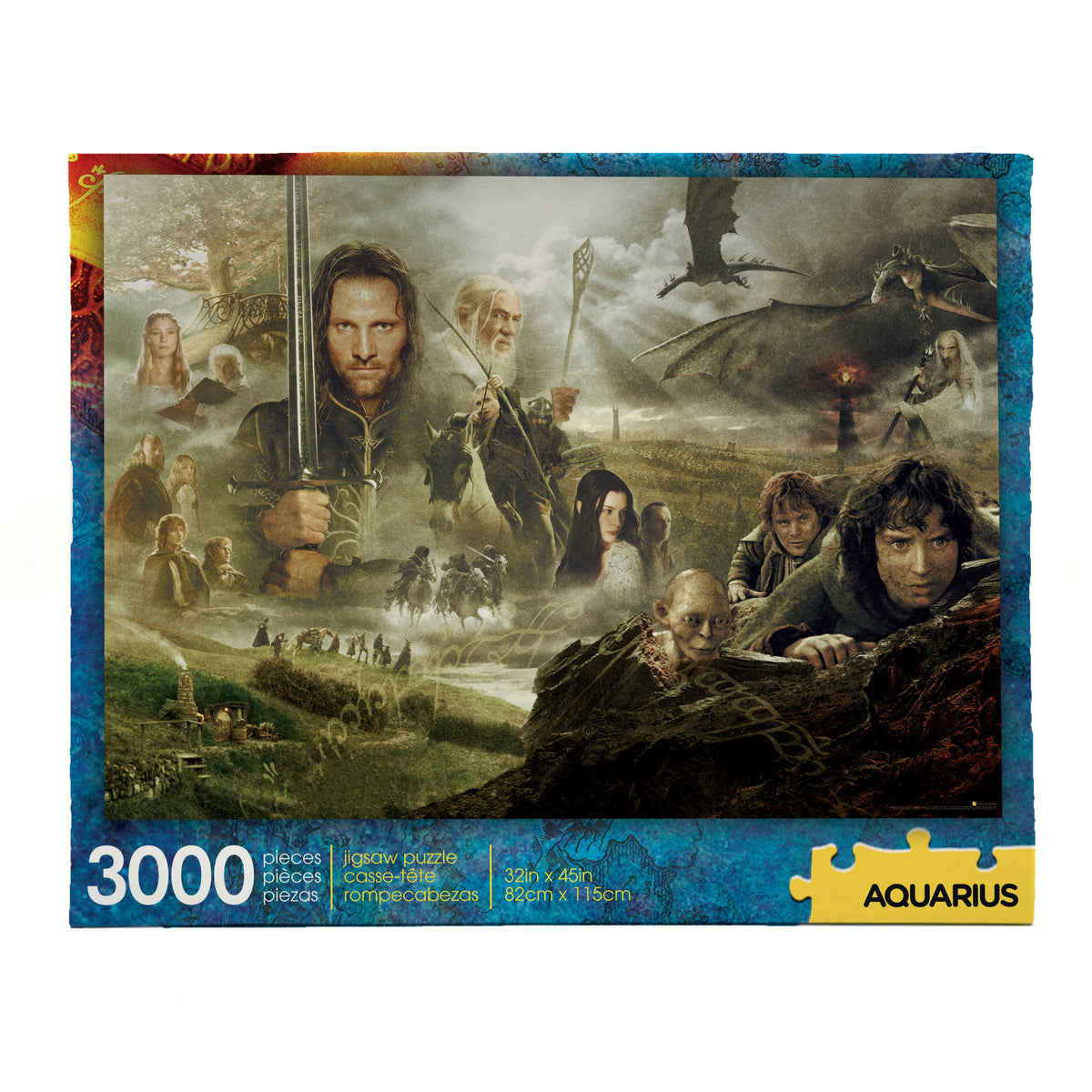 AQUARIUS Puzzles, One Size, Multicolor