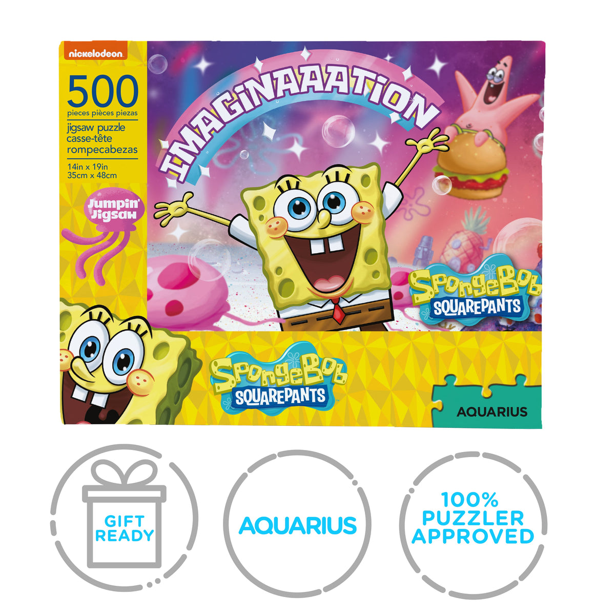 AQUARIUS Puzzles, 500, Multicolor