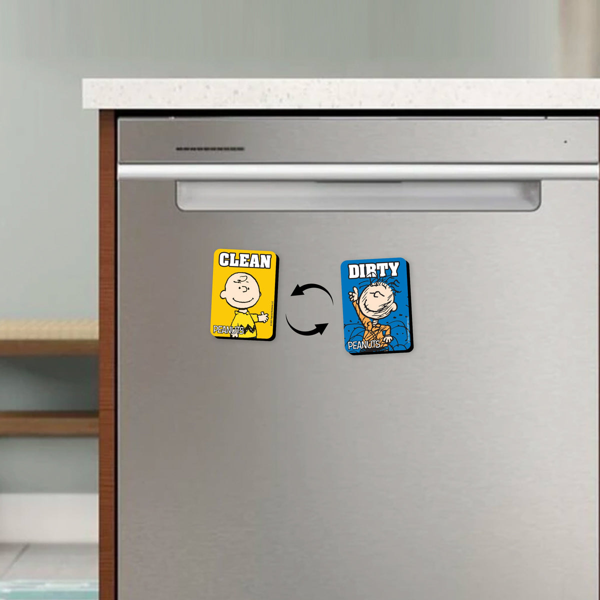 AQUARIUS Decorative Magnet, Small, Dishwasher Magnet