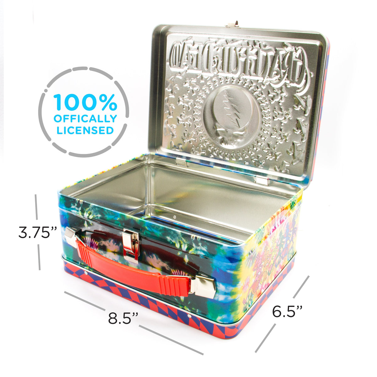 AQUARIUS Storage Box, (Pack of 1), Tin Sorage Box