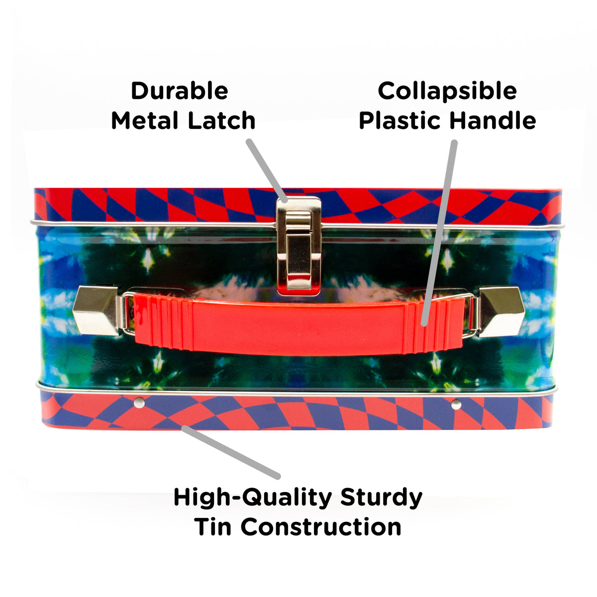 AQUARIUS Storage Box, (Pack of 1), Tin Sorage Box