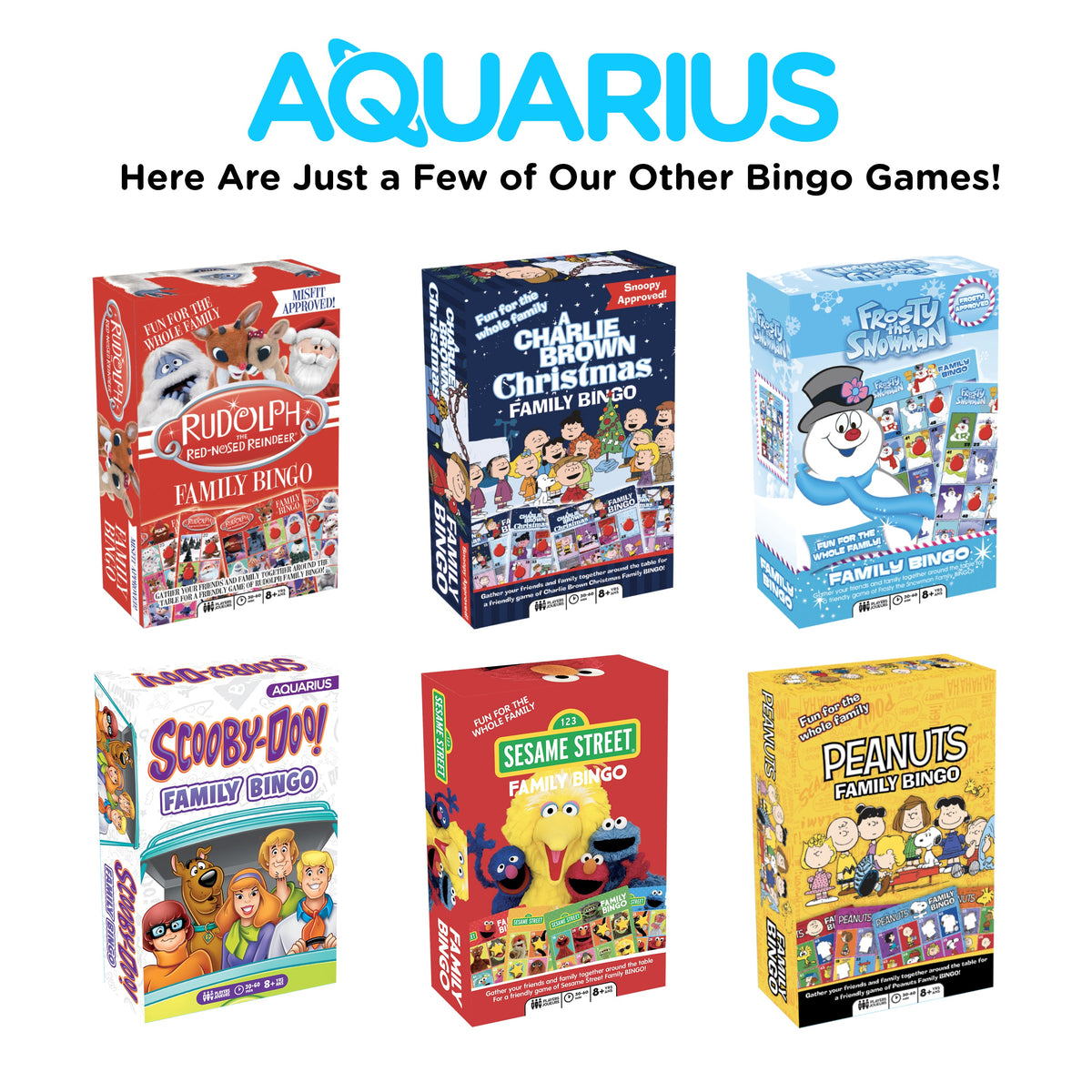AQUARIUS Tabletop Game, One Size, Yellow, Blue, White, Green